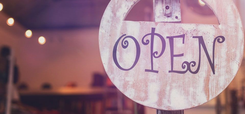 winery open sign